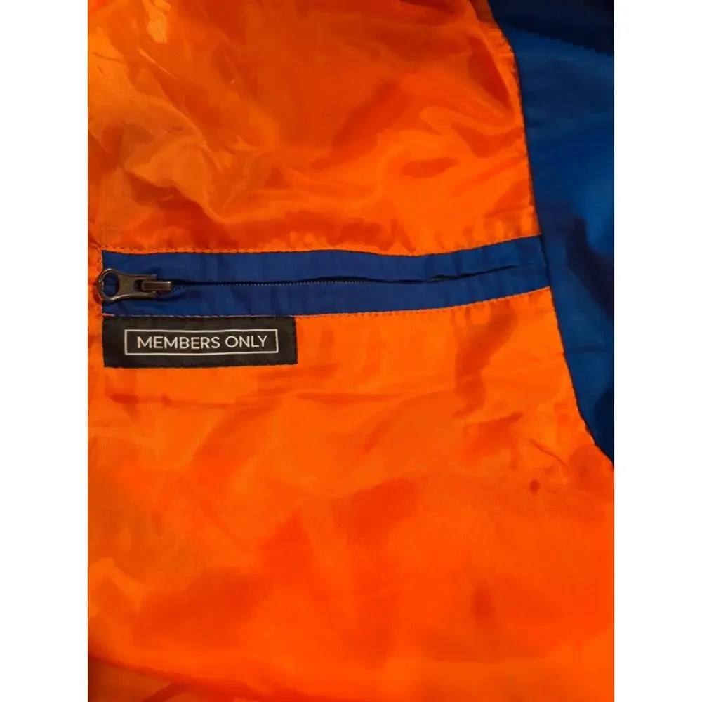 Members Only NY Islanders Jacket XL NHL 2021 Inaugural Season Blue NWT Hockey - Picture 12 of 16